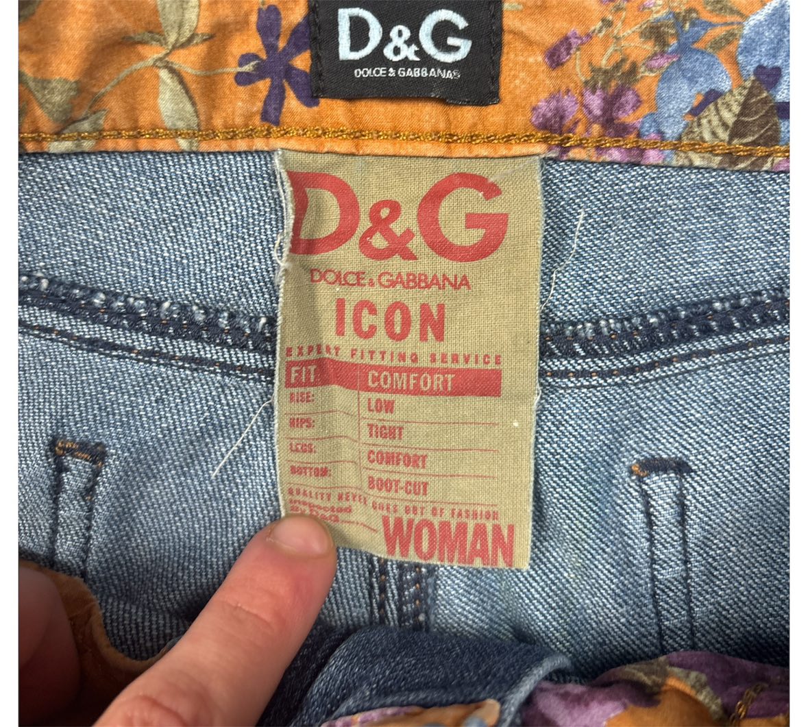 Boot Cut Dolce & Gabbana Jeans (S)