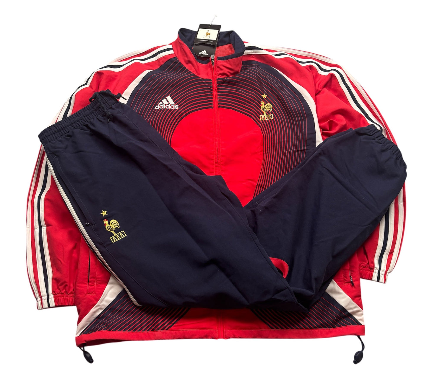 Adidas France Tracksuit(XL)