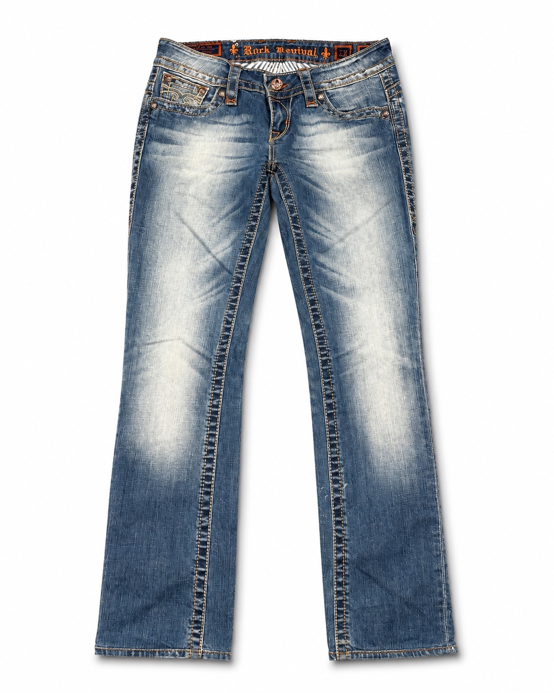 Vintage Rock Revival Flared Women Jeans |Size M|