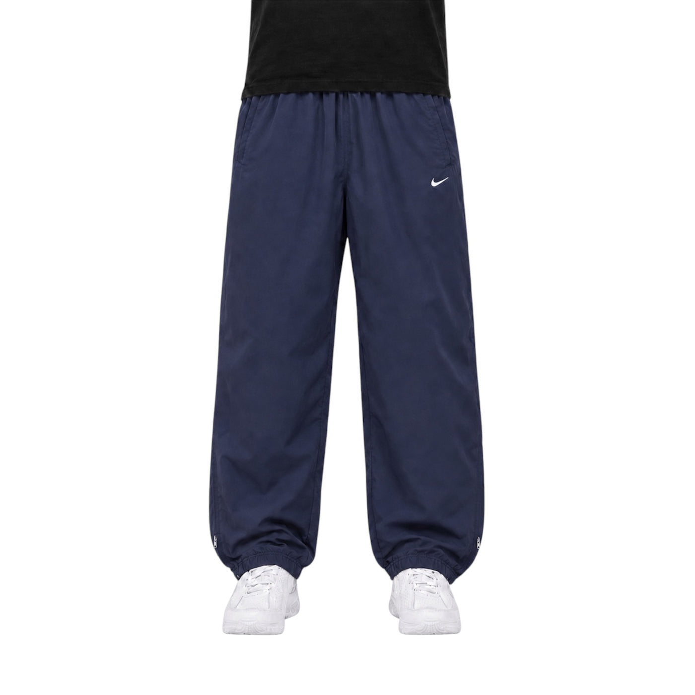 VINTAGE NIKE BAGGY OPEN LEG TRACKPANTS|SIZE M|