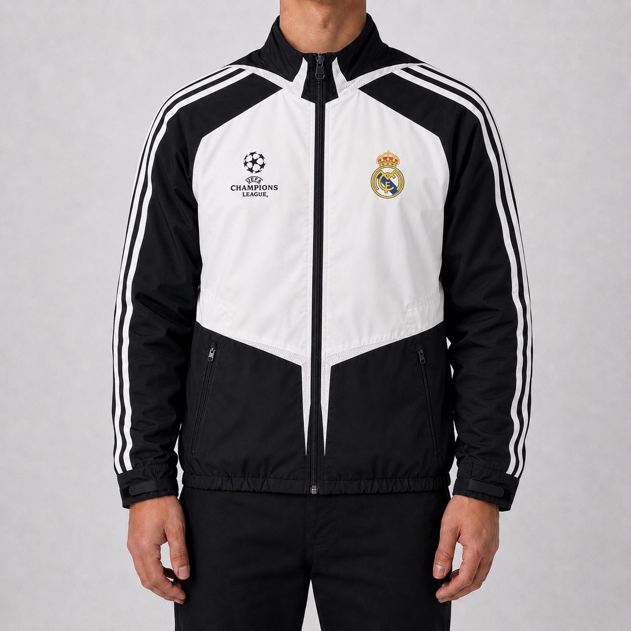 Vintage Adidas Real Madrid Champions League Trainingsjacket |Size M|