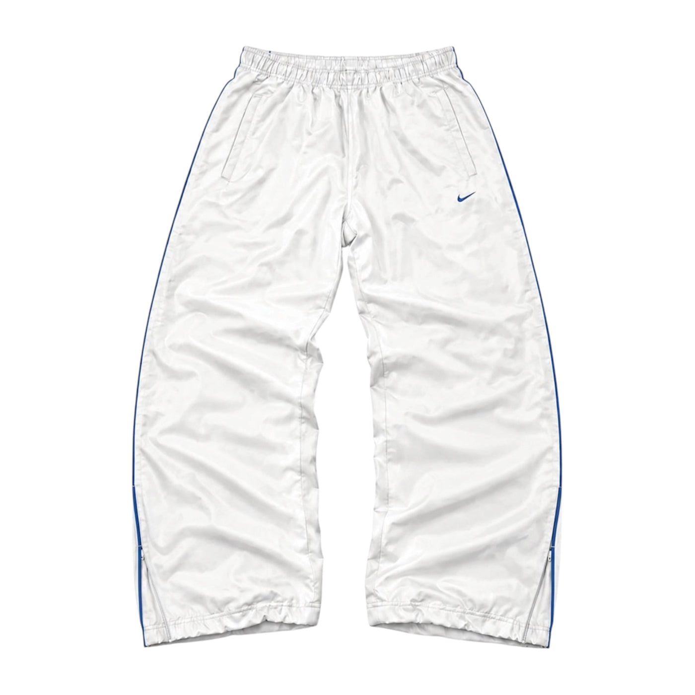 VINTAGE NIKE OPEN LEG TRACKPANTS|SIZE L|