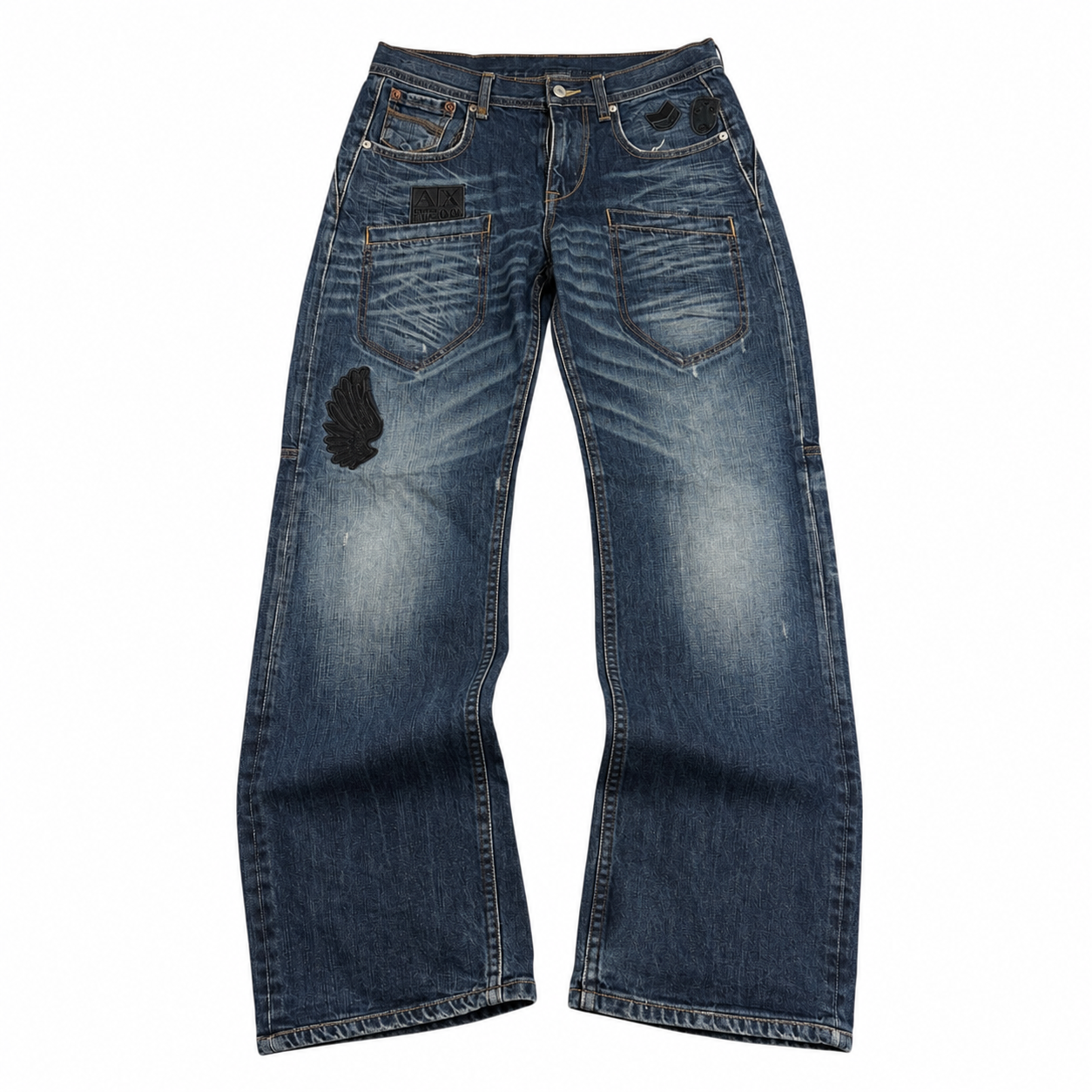 VINTAGE ARMANI WASHED EXCHANGE JEANS |SIZE S|