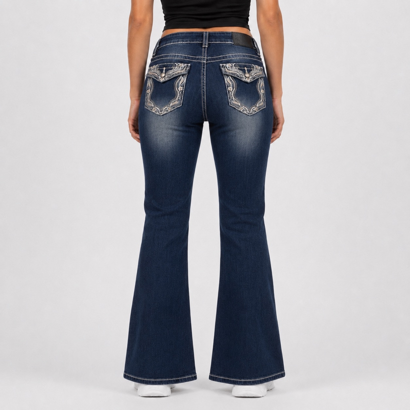 Miss Me Look Flared Bootcut Women Jeans |Size M|
