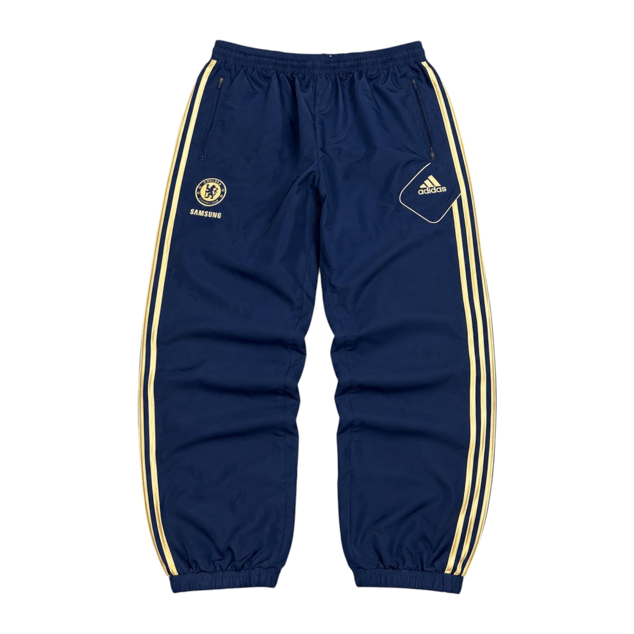 VINTAGE ADIDAS FC CHELSEA 2012-2013 SEASON TRACKSUIT|SIZE XL