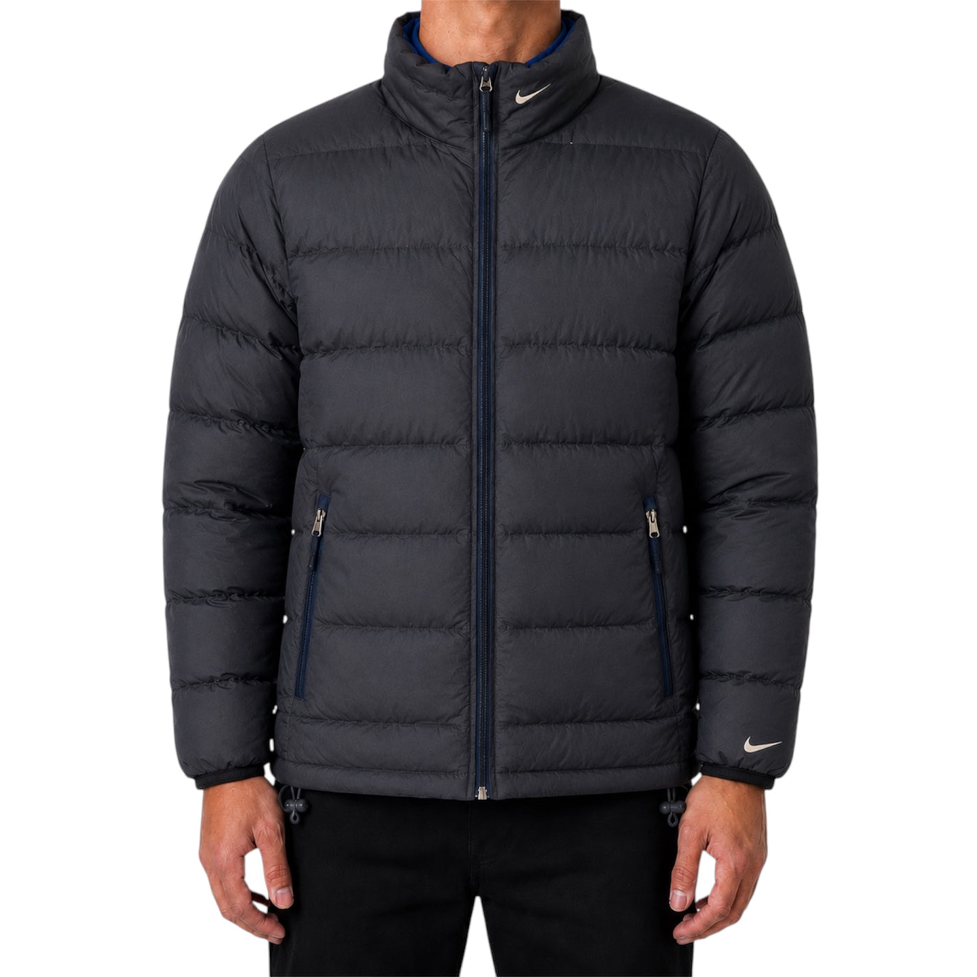 VINTAGE NIKE 2 SIDE PUFFERJACKET|SIZE L|
