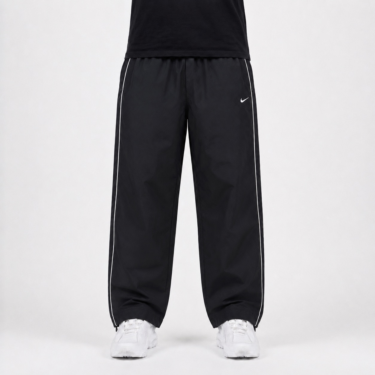 Vintage Nike Open Leg Trackpants|Size S|