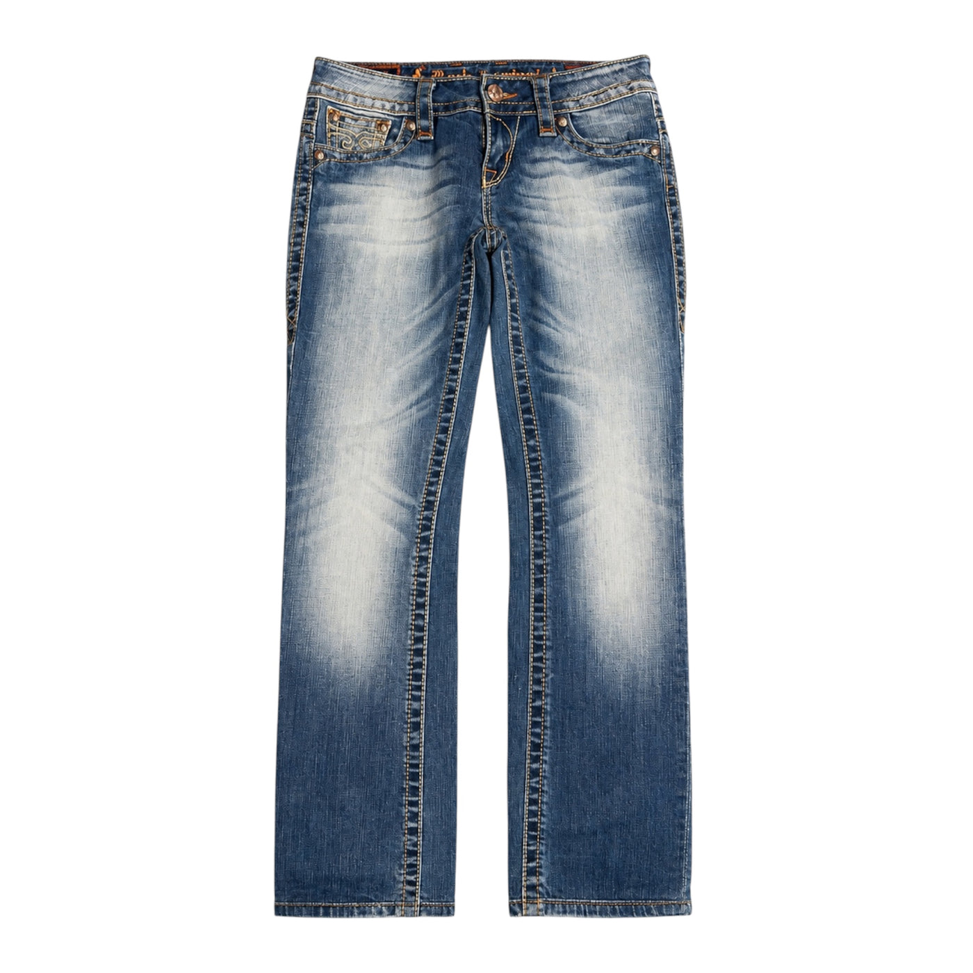 Vintage Rock Revival Flared Women Jeans |Size M|