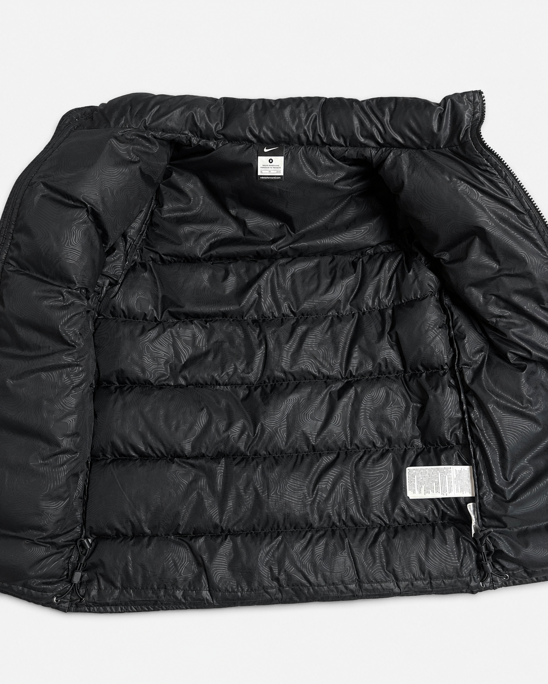 VINTAGE NIKE BLACK PUFFERJACKET|SIZE S|
