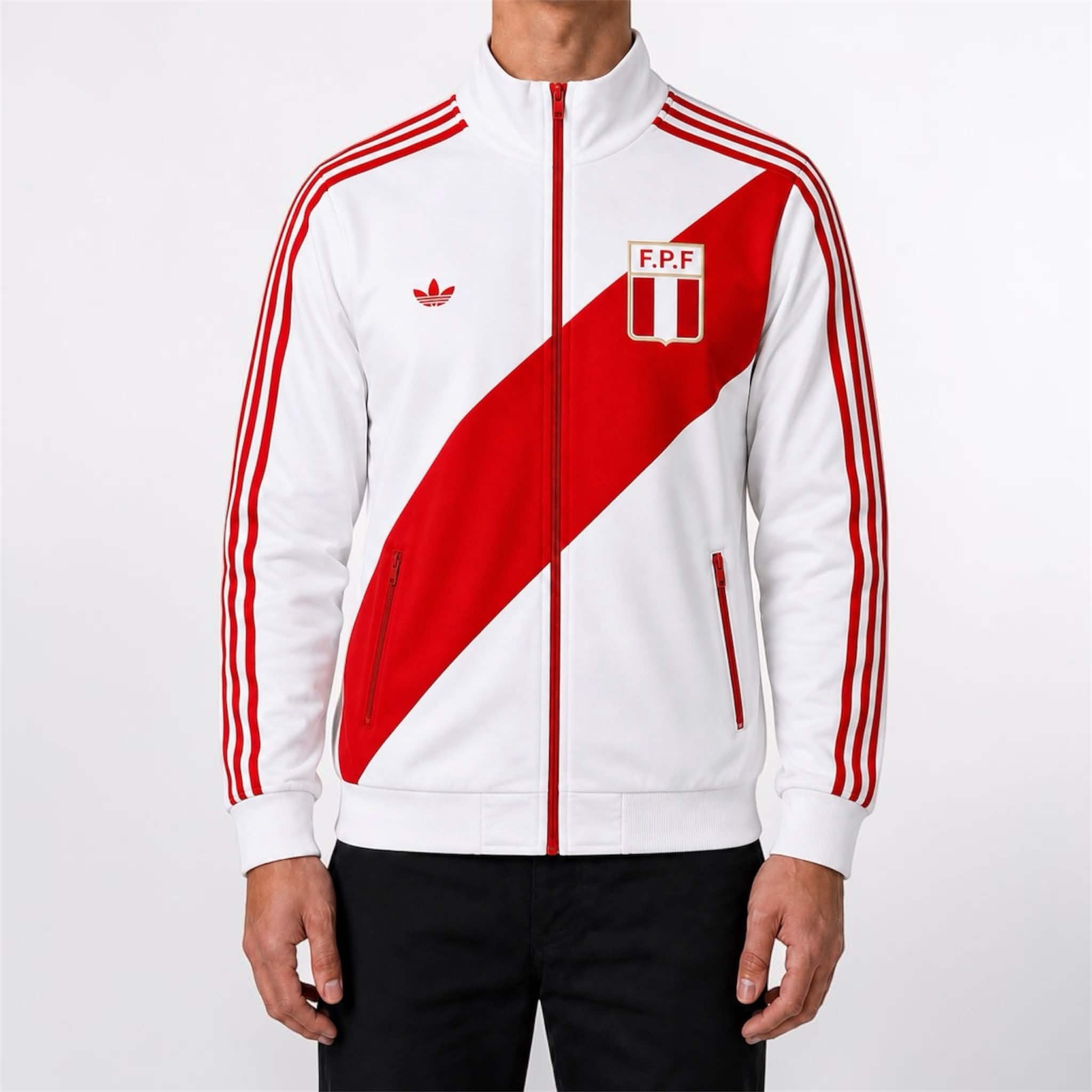 Vintage Firebird Adidas Peru Zipper|Size S|