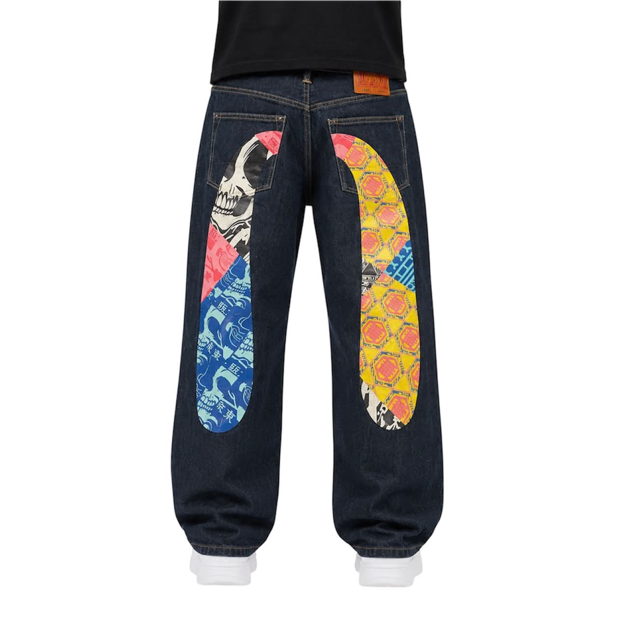 RARE Evisu Backprint Baggy Jeans |Size M|